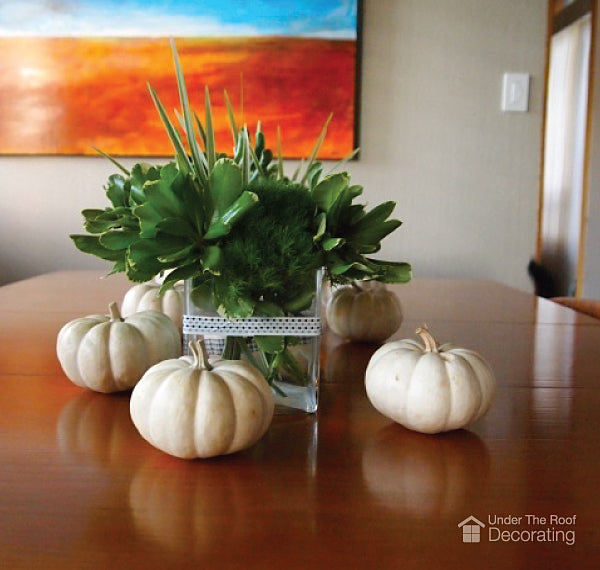 Fall décor – quick ways to decorate with pumpkins (no carving)